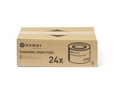 Pate combustible pour chafing dish en boite  HENDI  24 u