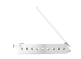 Chauffe-plat avec 2 porte-bougies  HENDI  330x180x H 65mm