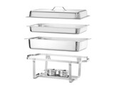 Chafing dish Gastronorm 1/1  HENDI  Kitchen Line  9L  2 st.  600x358x H 295mm