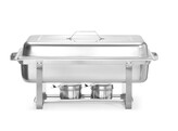 Chafing dish Gastronorm 1/1  HENDI  Kitchen Line  9L  600x358x H 295mm