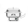 Chafing dish elektrisch Pollina  HENDI  Profi Line  9L  Zilver  230V/900W  587x440x H 273mm