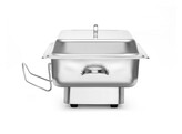 Chafing dish elektrisch Pollina  HENDI  Profi Line  9L  Zilver  230V/900W  587x440x H 273mm