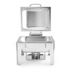 Chafing dish GN 1/2 finition satine  HENDI  Profi Line  4L  365x370x H 280mm