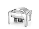 Chafing dish GN 1/2 finition satine  HENDI  Profi Line  4L  365x370x H 280mm