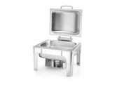 Chafing dish GN 1/2 finition satine  HENDI  Profi Line  4L  365x370x H 280mm