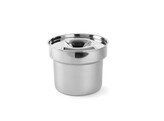 Bac rond pour bain-marie  HENDI  Bain-marie bac 4 2L  4L   215x H 177mm  Rond