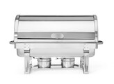 Rolltop-Chafing dish Gastronorm 1/1  HENDI  9L  590x340x H 400mm