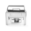 Chafing dish GN 1/2 finition poli mirroir  HENDI  Profi Line  4L  365x345x H 345mm