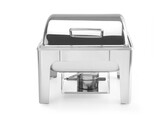 Chafing dish GN 1/2 finition poli mirroir  HENDI  Profi Line  4L  365x345x H 345mm