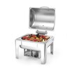 Chafing dish GN 1/2 finition poli mirroir  HENDI  Profi Line  4L  365x345x H 345mm