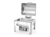 Chafing dish GN 1/2 finition poli mirroir  HENDI  Profi Line  4L  365x345x H 345mm