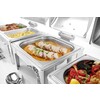 Chafing dish GN 2/3 mirror finish  HENDI  Profi Line  6L  395x405x H 320mm