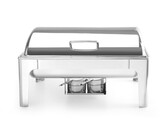 Chafing dish GN 1/1 finition poli mirroir  HENDI  Profi Line  9L  570x405x H 320mm