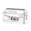 Chafing dish GN 1/1 finition poli mirroir  HENDI  Profi Line  9L  570x405x H 320mm