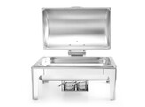 Chafing dish GN 1/1 finition poli mirroir  HENDI  Profi Line  9L  570x405x H 320mm