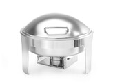 Chafing dish rond finition satine  HENDI  Profi Line  6L  465x420x H 320mm
