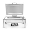 Chafing dish GN 1/1 finition satine  HENDI  Profi Line  9L  570x430x H 290mm