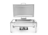 Chafing dish GN 1/1 finition satine  HENDI  Profi Line  9L  570x430x H 290mm