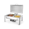Chafing dish GN 1/1 finition satine  HENDI  Profi Line  9L  570x430x H 290mm