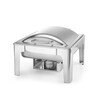 Chafing dish GN 2/3 satin finish  HENDI  Profi Line  6L  395x430x H 290mm