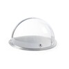 Vitrine ronde a couvercle coulissant roll-top  HENDI   380x H 240mm
