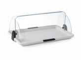 Rolltop display  HENDI  Wit  465x315x H 195mm  Rechthoekig