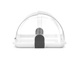 Rolltop display  HENDI  Wit  465x315x H 195mm  Rechthoekig
