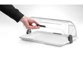 Rolltop display  HENDI  Wit  465x315x H 195mm  Rechthoekig