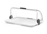 Rolltop display  HENDI  Wit  465x315x H 195mm  Rechthoekig