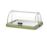 Koeldisplay met rolltop  Duo  UNIQ  HENDI  designed by Robert Bronwasser  Enkel  Groen  460x355x H 220mm  Rechthoekig