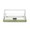 Koeldisplay met rolltop  Duo  UNIQ  HENDI  designed by Robert Bronwasser  Enkel  Groen  460x355x H 220mm  Rechthoekig