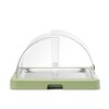 Koeldisplay met rolltop  Duo  UNIQ  HENDI  designed by Robert Bronwasser  Enkel  Groen  460x355x H 220mm  Rechthoekig