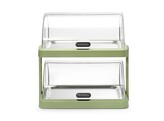 Vitrine refrigerante a couvercle coulissant Duo UNIQ  HENDI  designed by Robert Bronwasser  Double  Vert  480x355x H 480mm  Rectangulaire