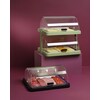 Vitrine refrigerante a couvercle coulissant Duo UNIQ  HENDI  designed by Robert Bronwasser  Double  Vert  480x355x H 480mm  Rectangulaire