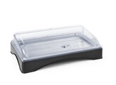 Gekoeld presentatie display met kap - Gastronorm 1/1  HENDI  set  555x357x H 175mm