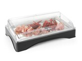 Gekoeld presentatie display met kap - Gastronorm 1/1  HENDI  set  555x357x H 175mm