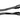 Pince de service  HENDI  Noir   L 228mm