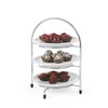 Presentoir a assiettes  HENDI  convient aux assiettes de max. O 275 mm  290x290x H 440mm