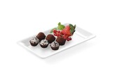 Plateaux gastronormes bord fin  HENDI  GN 1/4  265x162x H 20mm