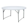 Table buffet  ronde  AmerBox  Blanc   1500x H 740mm  Rond
