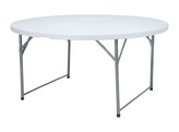 Table buffet  ronde  AmerBox  Blanc   1500x H 740mm  Rond