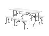Table pliante  AmerBox  charge max  150 kg.  1830x750x H 740mm