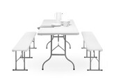 Table pliante  AmerBox  charge max  150 kg.  1830x750x H 740mm