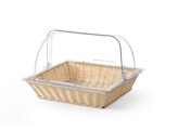 Corbeille avec couvercle rolltop  HENDI  Corbeille   Couvercle  GN 2/3  365x335x H 245mm