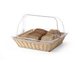 Corbeille avec couvercle rolltop  HENDI  Corbeille   Couvercle  GN 2/3  365x335x H 245mm