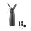 Slagroomapparaat zwart  HENDI  Kitchen Line  0 5L  Zwart   80x H 260mm