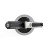 Slagroomapparaat zwart  HENDI  Kitchen Line  0 95L  Zwart   95x H 320mm