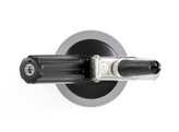 Slagroomapparaat zwart  HENDI  Kitchen Line  0 95L  Zwart   95x H 320mm