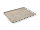 Dienblad van melamine met hout bedrukking  AmerBox  Hout licht  370x530mm