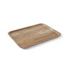 Dienblad van melamine met hout bedrukking  AmerBox  Hout  370x530mm